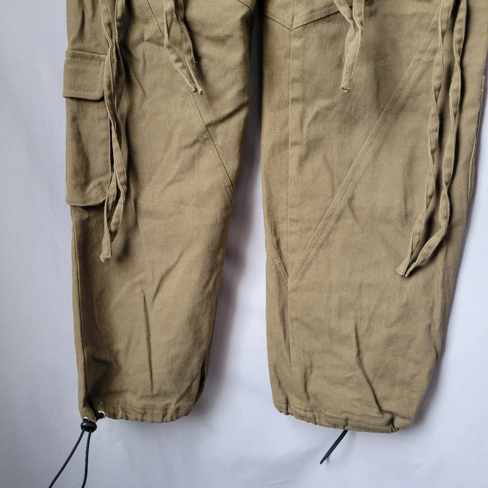 I.AM.GIA Olive Green Cargo Track Pants - Picture 14 of 16